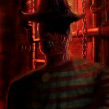 digital painting "Men in Dark Boiler Room"